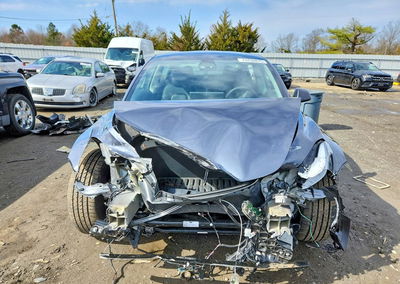 2023 Tesla Model 3, daño Frontal, Copart lote 79436875, foto 5 de 14