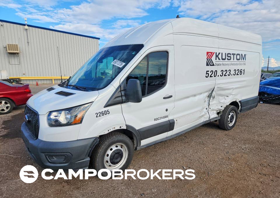 2022 Ford Transit T-250, uszkodzenie: Bok, Copart lot 69017276
