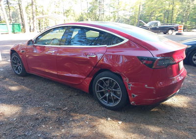 2019 Tesla Model 3 Long Range/mid Range/standard Range/standard Range Plus, daño Left & Right Side, Iaai lote 46119317,