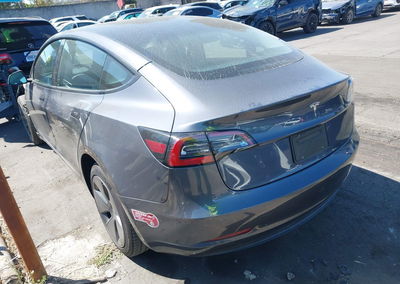 2023 Tesla Model 3 Rear-wheel Drive, daño Frontal izquierdo, Iaai lote 45996794, foto 3 de 23