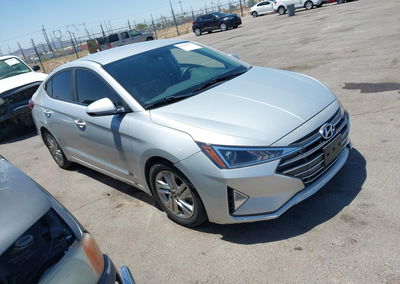 2019 Hyundai Elantra Sel, daño Frontal izquierdo, Iaai lote 45288575