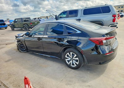 2026 Honda Civic Lx, daño Frontal, Copart lote 60889146, foto 2 de 13