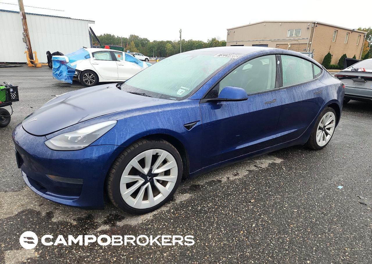 2022 Tesla Model 3, uszkodzenie: Mechaniczne, Copart lot 73226626