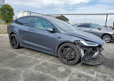 2022 Tesla Model X, uszkodzenie: Tył, Copart lot 66739666, zdjęcie 4 z 15