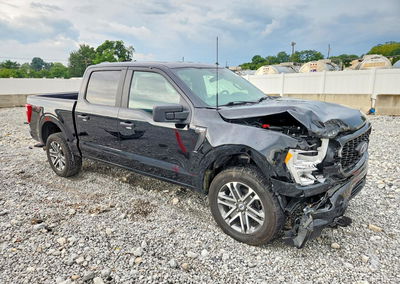 2022 Ford F150 Supercrew, uszkodzenie: Przód, Copart lot 67819326, zdjęcie 4 z 15