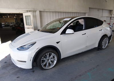 2021 Tesla Model Y Long Range, uszkodzenie: Lewy tył, Iaai lot 46148464, zdjęcie 2 z 15