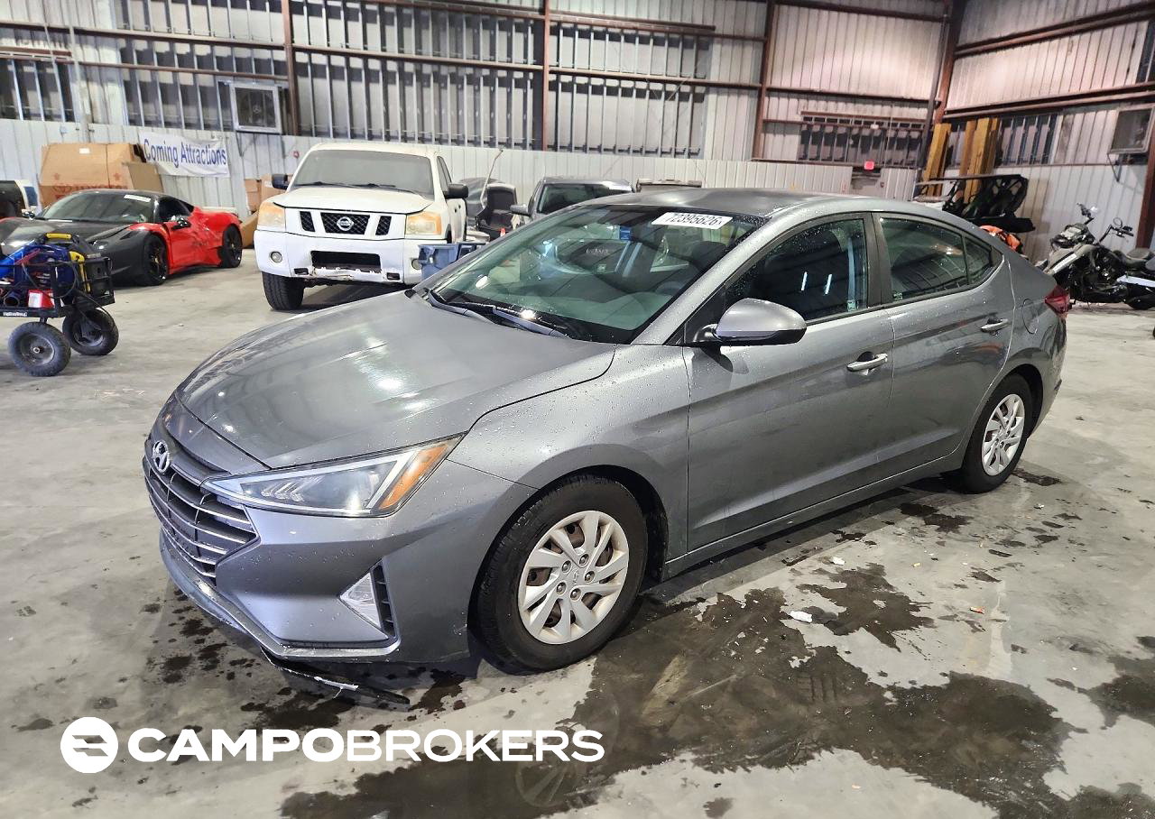 2019 Hyundai Elantra Se, uszkodzenie: Bok, Copart lot 72395626