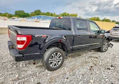 2022 Ford F150 Supercrew, uszkodzenie: Przód, Copart lot 67819326, zdjęcie 3 z 15