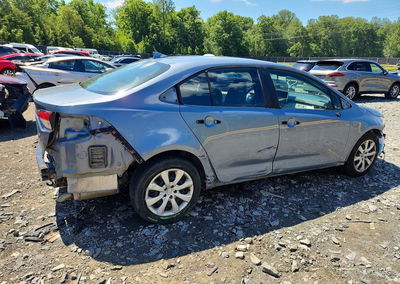 2020 Toyota Corolla Le, daño Frontal, Copart lote 56889766, foto 3 de 13