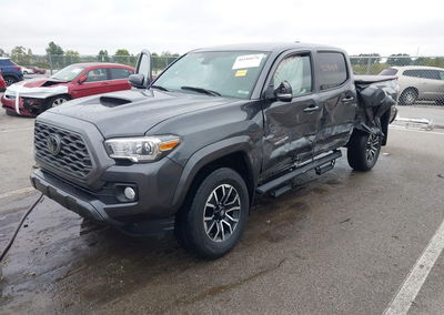 2023 Toyota Tacoma Trd Sport, Left Side damage, Iaai lot 46180878, photo 2 of 18