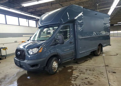 2021 Ford Transit Delivery Truck, Minor Dents/Scratches damage, Copart lot 69055826