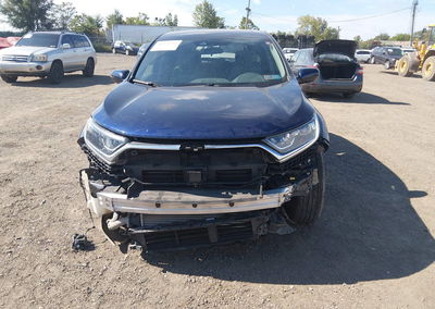2019 Honda Cr-v Ex, Front & Rear damage, Iaai lot 46076259, photo 12 of 16