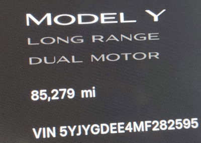2021 Tesla Model Y Long Range, Rear damage, Iaai lot 46148711, photo 15 of 16
