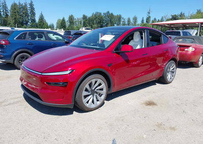 2026 Tesla Model Y All-wheel Drive/long Range Launch Series/premium All-wheel Drive, Rear damage, Iaai lot 45710310, photo