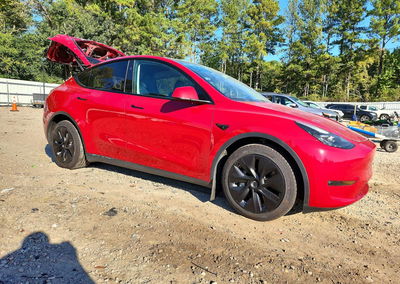 2023 Tesla Model Y, daño Trasero, Copart lote 71690056, foto 4 de 13
