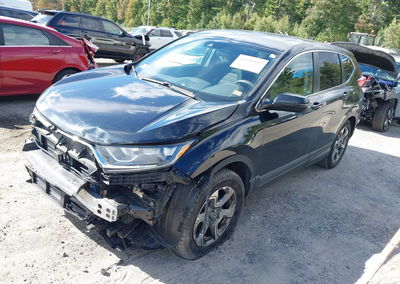 2019 Honda Cr-v Ex, Front End damage, Iaai lot 46199182, photo 2 of 19