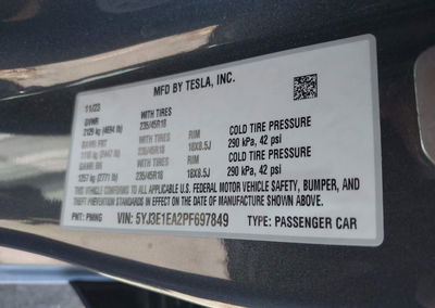2023 Tesla Model 3 Rear-wheel Drive, daño Frontal izquierdo, Iaai lote 45996794, foto 9 de 23