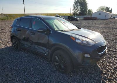 2022 Kia Sportage Lx, daño Lateral, Copart lote 60359266, foto 4 de 14