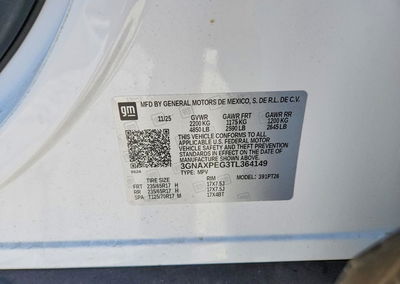 2026 Chevrolet Equinox Lt, Front End damage, Copart lot 69849856, photo 13 of 13