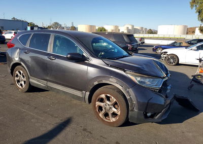 2019 Honda Cr-v Ex, daño Frontal, Copart lote 71586006, foto 4 de 12
