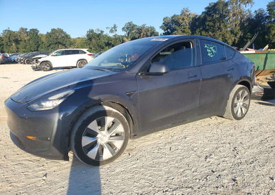 2021 Tesla Model Y, Rear End damage, Copart lot 73596706