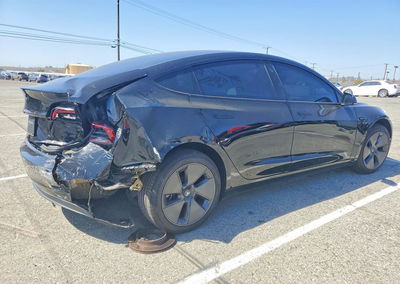 2023 Tesla Model 3, daño Trasero, Copart lote 70370686, foto 3 de 14