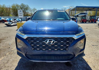 2019 Hyundai Santa Fe Se, daño Lateral, Copart lote 70363166, foto 5 de 16