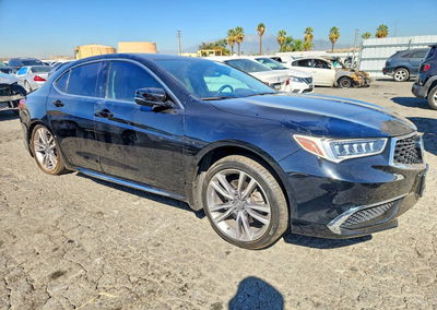 2019 Acura Tlx Technology, daño Lateral, Copart lote 69901586, foto 4 de 12
