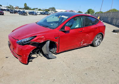 2022 Tesla Model Y, daño Frontal, Copart lote 71817086