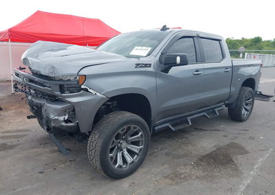 2022 Chevrolet Silverado 1500 Ltd 4wd  Short Bed Rst, Front End damage, Iaai lot 46191935, photo 2 of 16