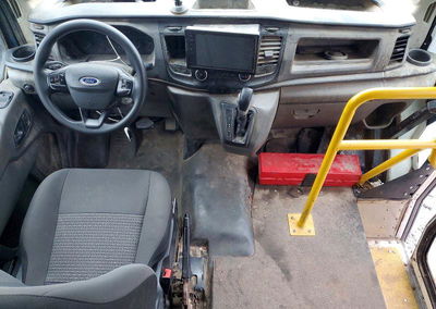 2021 Ford Transit Delivery Truck, uszkodzenie: Bok, Copart lot 68704866, zdjęcie 8 z 13