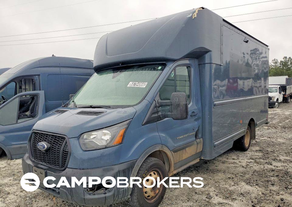 2021 Ford Transit Delivery Truck, uszkodzenie: Bok, Copart lot 68704866