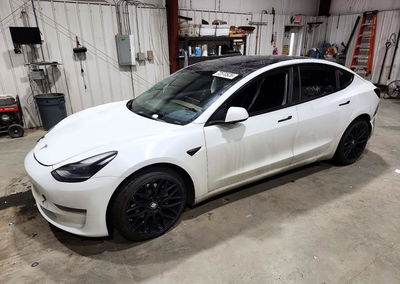 2023 Tesla Model 3, daño Volcadura, Copart lote 72570926