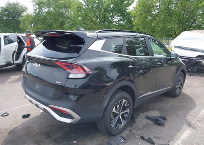 2023 Kia Sportage Hybrid Ex, Front End damage, Iaai lot 45478331, photo 4 of 18