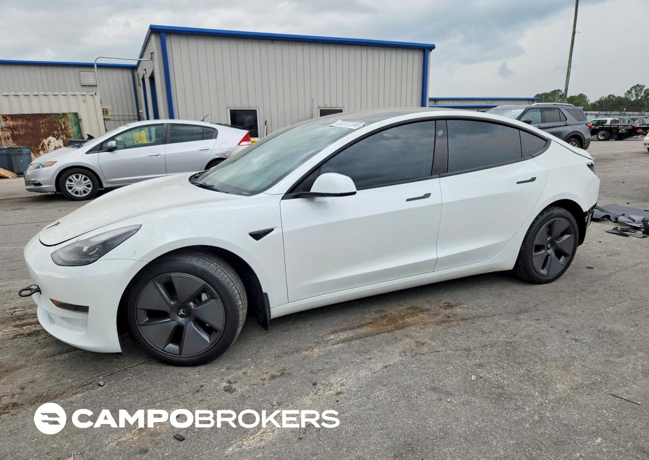 2023 Tesla Model 3, uszkodzenie: Tył, Copart lot 63232386