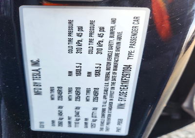 2019 Tesla Model 3, daño Frontal, Copart lote 73728786, foto 13 de 15
