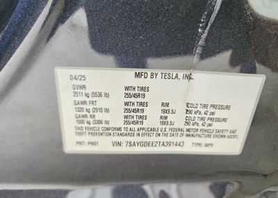 2026 Tesla Model Y, daño Lateral, Copart lote 70678786, foto 12 de 12