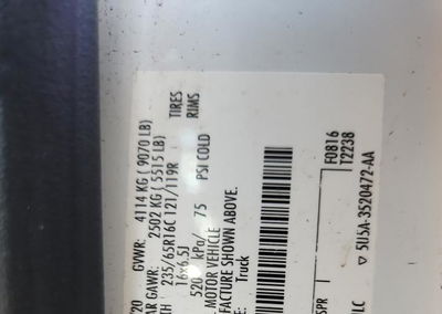 2020 Ford Transit 250 Delivery Van, uszkodzenie: Bok, Copart lot 73111906, zdjęcie 13 z 13