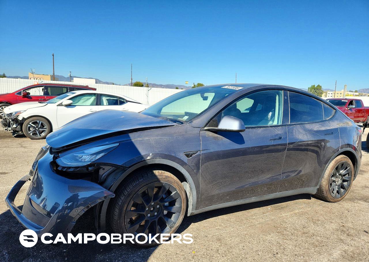 2022 Tesla Model Y, uszkodzenie: Przód, Copart lot 71811936