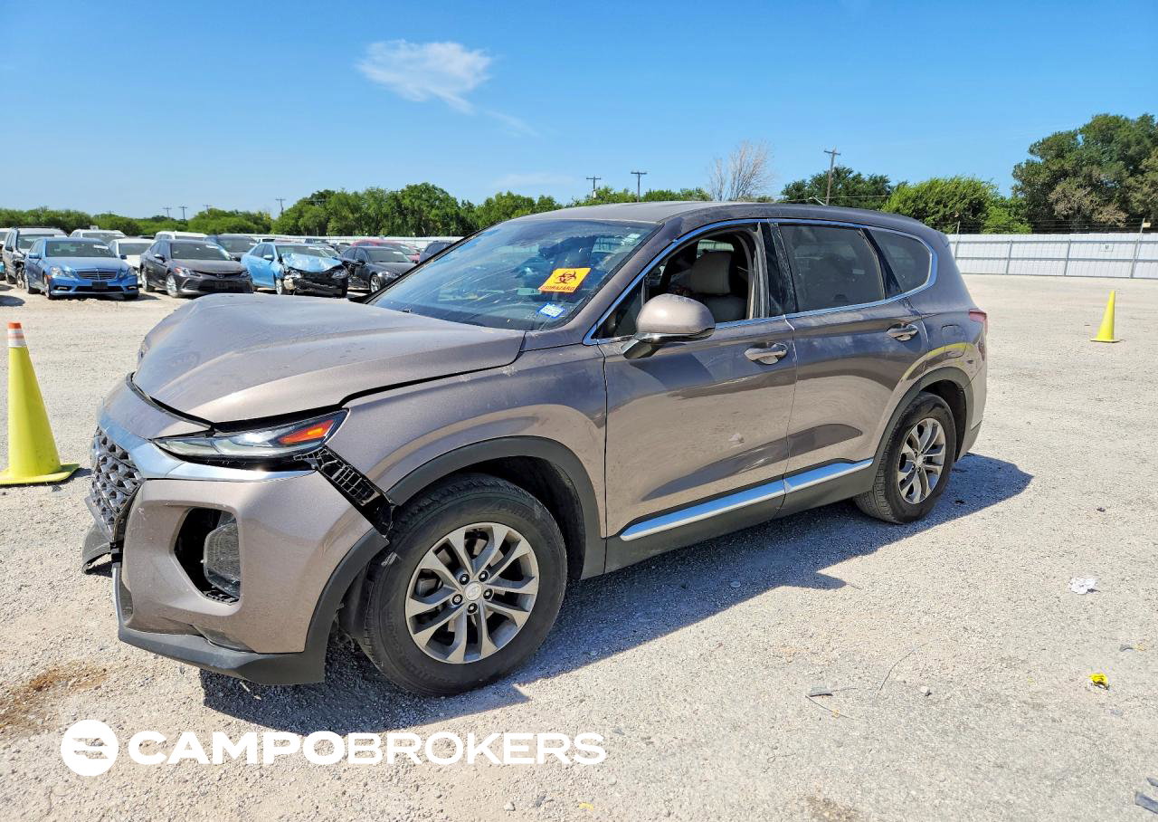 2019 Hyundai Santa Fe Sel 2.4l, uszkodzenie: Przód, Copart lot 60560536