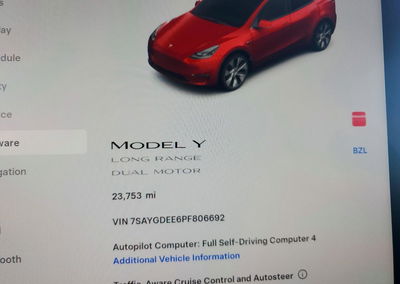 2023 Tesla Model Y, Front End damage, Copart lot 72447426, photo 9 of 12