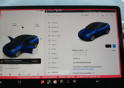 2023 Tesla Model Y Awd/long Range Dual Motor All-wheel Drive, Rear damage, Iaai lot 46228345, photo 7 of 19