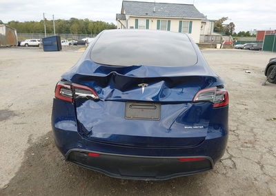2023 Tesla Model Y Awd/long Range Dual Motor All-wheel Drive, Rear damage, Iaai lot 46228345, photo 17 of 19