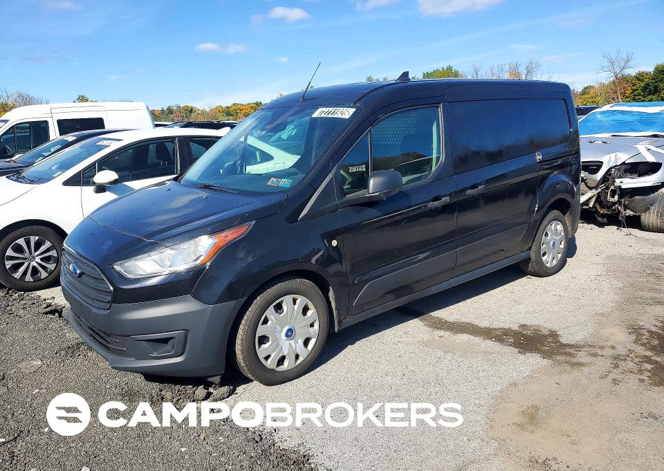 2019 Ford Transit Connect Xl, daño Trasero, Copart lote 72711926