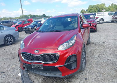 2020 Kia Sportage Lx, daño Theft, Iaai lote 46107825, foto 11 de 15
