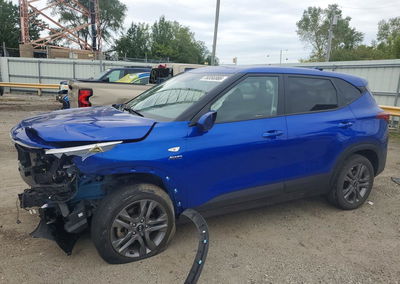 2021 Kia Seltos Lx, Front End damage, Copart lot 70356986