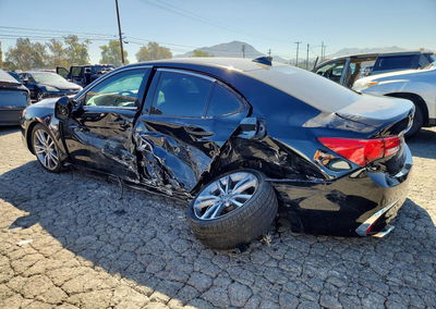 2019 Acura Tlx Technology, daño Lateral, Copart lote 69901586, foto 2 de 12