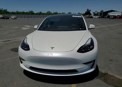 2023 Tesla Model 3, daño Lateral, Copart lote 60559756, foto 13 de 14