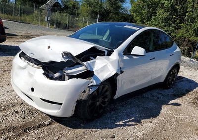 2023 Tesla Model Y, daño Frontal, Copart lote 72099236