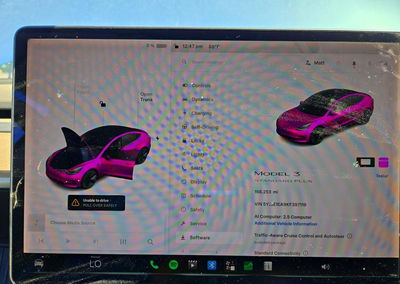 2019 Tesla Model 3, Front End damage, Copart lot 72690386, photo 9 of 12